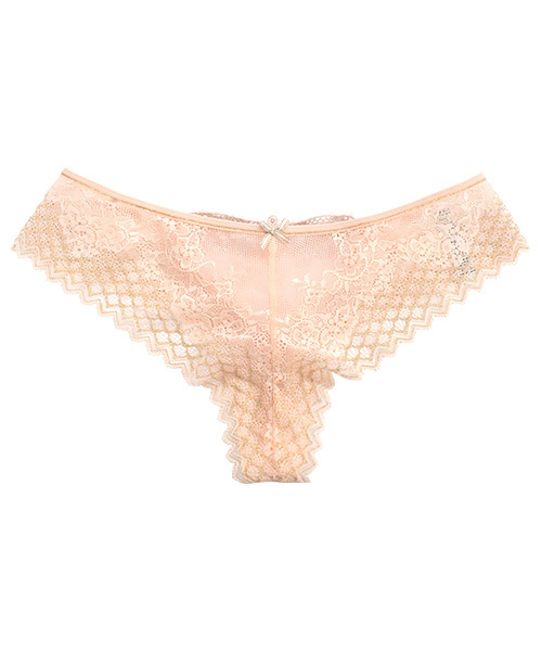 ANNEBRA(アンブラ)の「「ANNEBRA/アンブラ」 Butterfly デザインハーフバックショーツ(ショーツ)」|ピンクベージュ