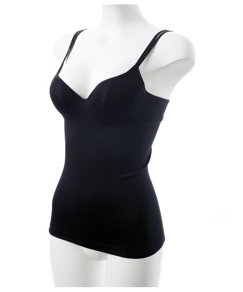 PEACH JOHN(ピーチジョン)の「【しっかり盛れるカップ付きキャミ!お気に入り登録者数1.4万人】ワークブラキャミソール(インナーウェア/肌着・レディース・ベージュ/オフホワイト/ブラック/ブルー/ヘザーグレー/モカ/ピンクベージュ・MEDIUM/SMALL/MG/SG)」の16枚目の写真