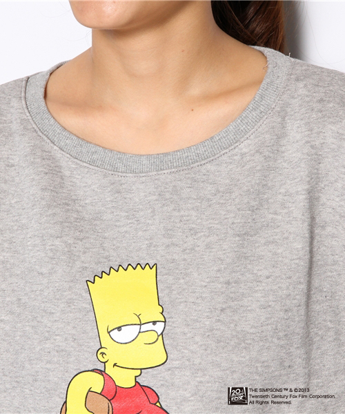 DANCE LB-03（ダンス エルビー・ゼロスリー）の「【The Simpsons / シンプソンズ】Simpsons S丈トレーナー（スウェット・レディース・ホワイト系/グレー系/ブラック系・FREE）」の10枚目の写真