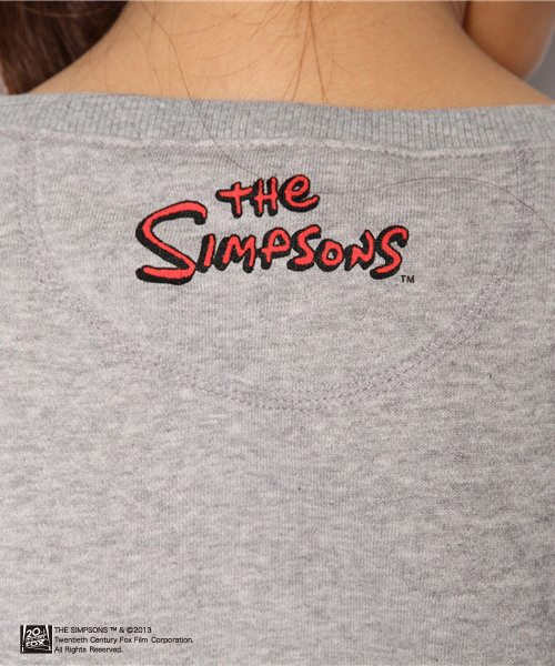 DANCE LB-03（ダンス エルビー・ゼロスリー）の「【The Simpsons / シンプソンズ】Simpsons S丈トレーナー（スウェット・レディース・ホワイト系/グレー系/ブラック系・FREE）」の7枚目の写真