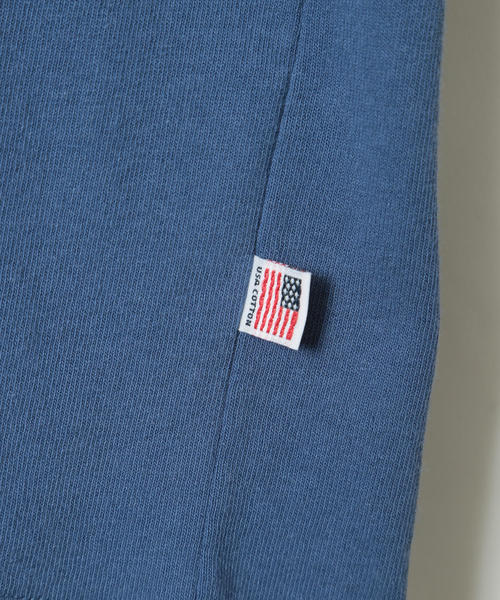 coen（コーエン）の「USAコットンVネックフットボールT(カットソー)（Tシャツ/カットソー・レディース・ホワイト/コバルトブルー・FREE）」の17枚目の写真