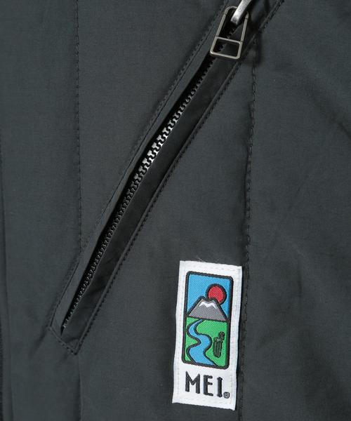 MEI（メイ）の「【GO OUT3月号掲載】MEI（メイ）別注アウトドアベスト（ダウンベスト・メンズ・ダークグレー/オリーブ・SMALL/X-LARGE/LARGE/MEDIUM）」の6枚目の写真