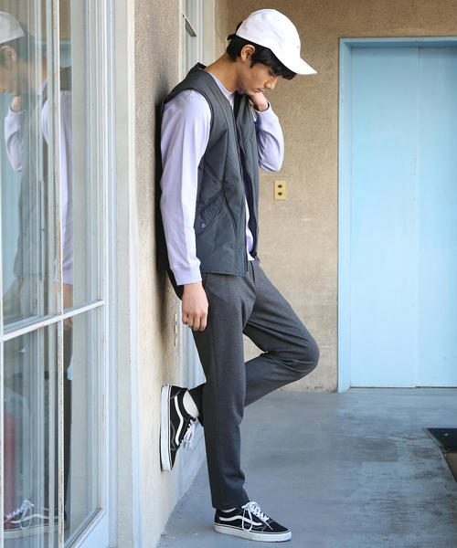 MEI（メイ）の「【GO OUT3月号掲載】MEI（メイ）別注アウトドアベスト（ダウンベスト・メンズ・ダークグレー/オリーブ・SMALL/X-LARGE/LARGE/MEDIUM）」の11枚目の写真