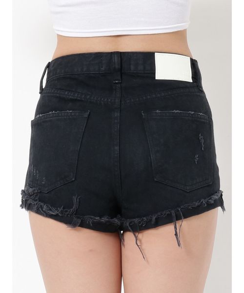 GYDA（ジェイダ）の「J/Wダメージショートパンツ（デニムパンツ