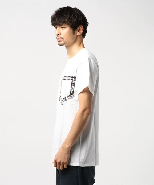 GALLIS ADDICTION(ガリスアディクション)の「GA ロゴポケットTEE(Tシャツ/カットソー・メンズ・ホワイト/ブラック・M/L)」の4枚目の写真