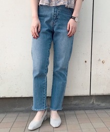 flower | ハピネスフリンジデニム(デニムパンツ)