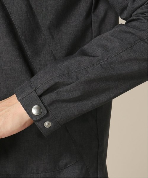 417 EDIFICE(フォーワンセブンエディフィス)の「ポリエステル トロワッシャーブルゾン(ブルゾン・メンズ・チャコールグレー/ネイビー・SMALL/MEDIUM/LARGE/X-LARGE)」の11枚目の写真