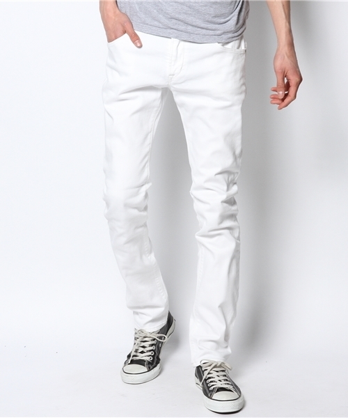 SHIPS JET BLUE（シップスジェットブルー）の「JB: カラージェギンス　スキニーパンツ（その他パンツ・メンズ・オフホワイト/ブラック/ベージュ/ライトブルー/イエロー/ネイビー/ダークグレー・SMALL/MEDIUM/LARGE）」の18枚目の写真