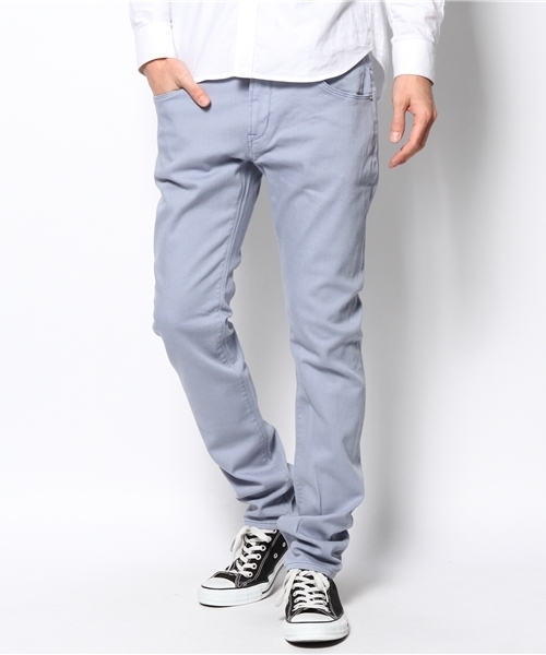 SHIPS JET BLUE（シップスジェットブルー）の「JB: カラージェギンス　スキニーパンツ（その他パンツ・メンズ・オフホワイト/ブラック/ベージュ/ライトブルー/イエロー/ネイビー/ダークグレー・SMALL/MEDIUM/LARGE）」の16枚目の写真