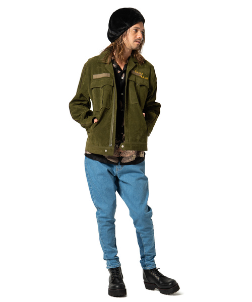 glamb(グラム)の「Poly denim / ポリーデニム(デニムパンツ・メンズ・ブラック/インディゴブルー/ライトインディゴブルー・4/1/2/3/0)」の11枚目の写真