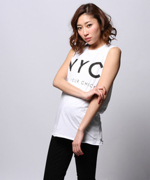 ROSE BUD | (THE LAUNDRY ROOM) TWAA1127D2 DYC MUSCLE-T(Tシャツ/カットソー)
