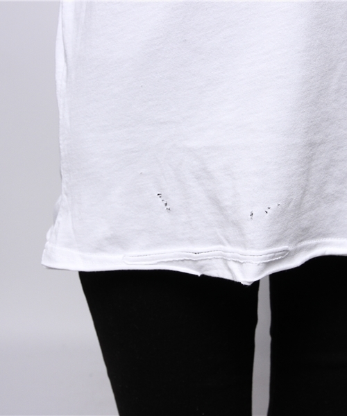 ROSE BUD（ローズバッド）の「(THE LAUNDRY ROOM) TWAA1127D2 DYC MUSCLE-T（Tシャツ/カットソー・レディース・ホワイト・SMALL）」の3枚目の写真