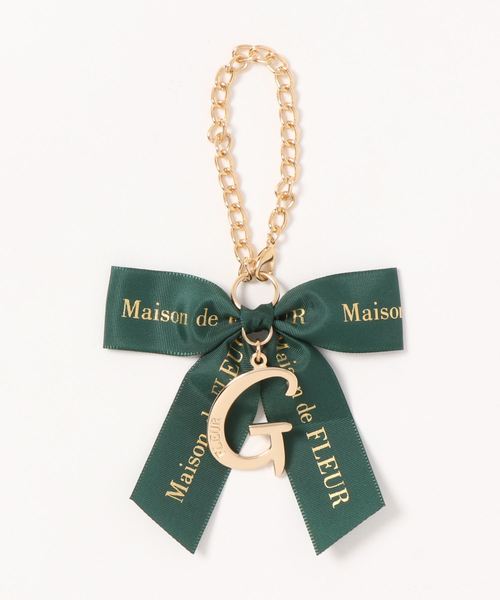 Maison de FLEUR(メゾンドフルール)の「《ZOZOTOWN限定》イニシャルバッグチャーム*(チャーム)」|G
