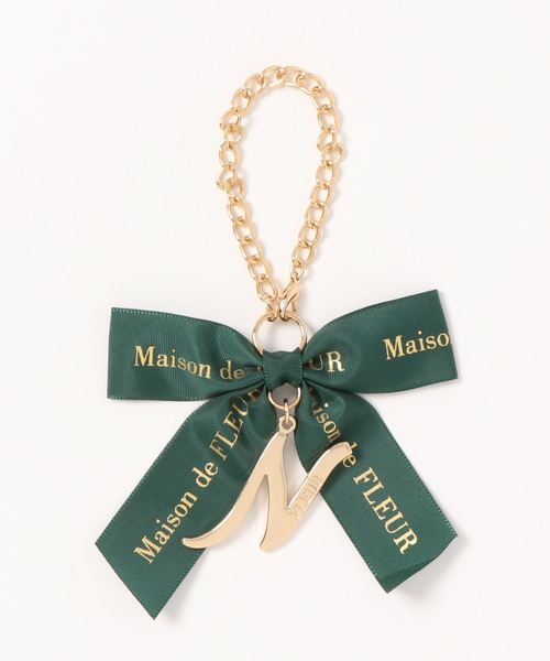 Maison de FLEUR(メゾンドフルール)の「《ZOZOTOWN限定》イニシャルバッグチャーム*(チャーム)」|N
