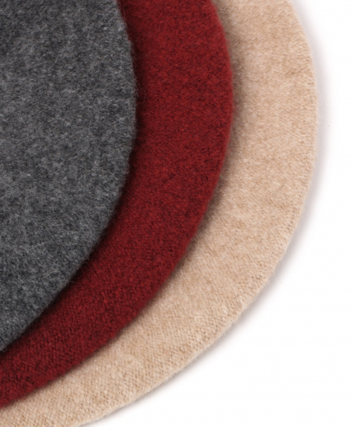GLOBAL WORK（グローバルワーク）の「ニットベレー/842641（ハンチング/ベレー帽・レディース・ライトグレー/ブラック/ベージュ/ワインレッド・FREE）」の10枚目の写真