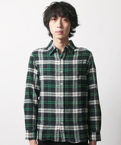 SHISKY（シスキー）の「チェック柄ネルシャツ（シャツ/ブラウス・メンズ・G/H/E/F/C/D/A/B・LL/M/L）」の10枚目の写真