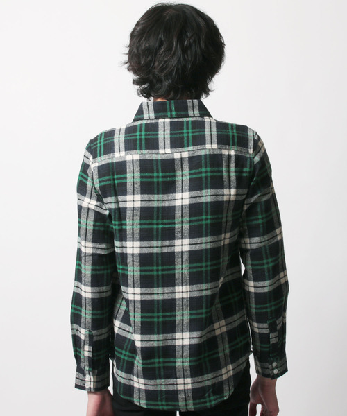 SHISKY（シスキー）の「チェック柄ネルシャツ（シャツ/ブラウス・メンズ・G/H/E/F/C/D/A/B・LL/M/L）」の12枚目の写真