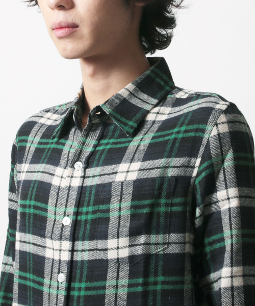 SHISKY（シスキー）の「チェック柄ネルシャツ（シャツ/ブラウス・メンズ・G/H/E/F/C/D/A/B・LL/M/L）」の13枚目の写真