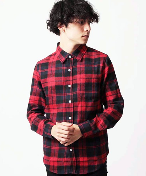 SHISKY（シスキー）の「チェック柄ネルシャツ（シャツ/ブラウス・メンズ・G/H/E/F/C/D/A/B・LL/M/L）」の20枚目の写真