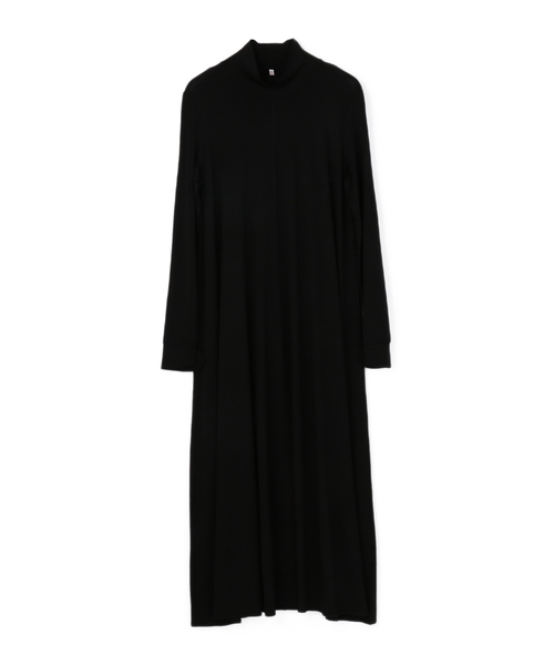 babaco ババコ ロングワンピース ブラック babaco（ババコ）の「BABACO / ハイネックロングワンピース