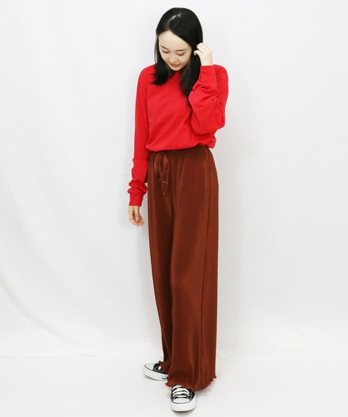 Champion（チャンピオン）の「Champion Eco／ 5.2oz L/SLEEVE T-SHIRT（Tシャツ/カットソー・メンズ・ブラック/グレー/ネイビー/ホワイト/レッド/ブルー・S/M/L/XL/MEDIUM/LARGE/X-LARGE）」の14枚目の写真