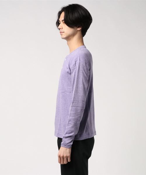 Healthknit(ヘルスニット)の「【 Healthknit / ヘルスニット 】TCRヘンリーネック長袖Tシャツ 986L SIP(Tシャツ/カットソー・メンズ・グリーン/オレンジ/ブルー/レッド/ピンク/パープル/ブラウン/グレー/ブラック・LARGE/X-LARGE/MEDIUM)」の11枚目の写真