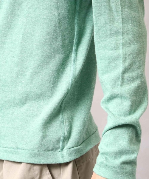 Healthknit(ヘルスニット)の「【 Healthknit / ヘルスニット 】TCRヘンリーネック長袖Tシャツ 986L SIP(Tシャツ/カットソー・メンズ・グリーン/オレンジ/ブルー/レッド/ピンク/パープル/ブラウン/グレー/ブラック・LARGE/X-LARGE/MEDIUM)」の17枚目の写真