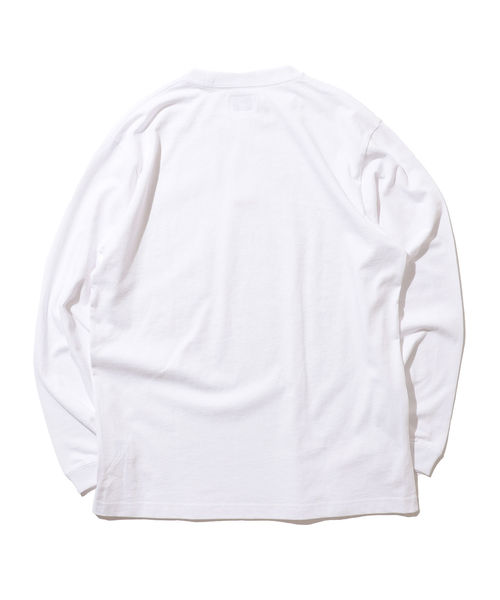 BEAMS(ビームス)の「BEAMS / ミニロゴ ロングスリーブ Tシャツ(Tシャツ/カットソー・メンズ・ホワイト/ブラック/グレー・SMALL/MEDIUM/LARGE/X-LARGE)」の17枚目の写真