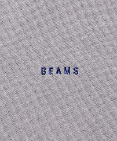 BEAMS(ビームス)の「BEAMS / ミニロゴ ロングスリーブ Tシャツ(Tシャツ/カットソー・メンズ・ホワイト/ブラック/グレー・SMALL/MEDIUM/LARGE/X-LARGE)」の15枚目の写真