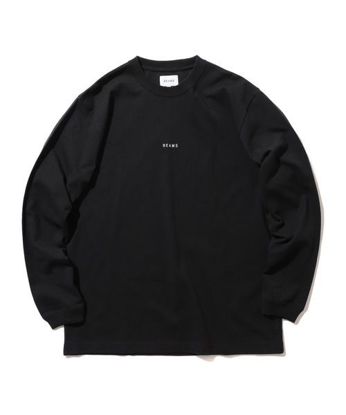 BEAMS(ビームス)の「BEAMS / ミニロゴ ロングスリーブ Tシャツ(Tシャツ/カットソー・メンズ・ホワイト/ブラック/グレー・SMALL/MEDIUM/LARGE/X-LARGE)」の14枚目の写真