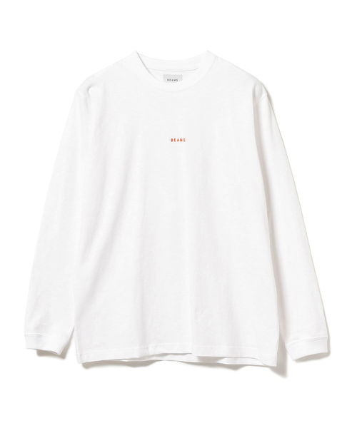BEAMS(ビームス)の「BEAMS / ミニロゴ ロングスリーブ Tシャツ(Tシャツ/カットソー・メンズ・ホワイト/ブラック/グレー・SMALL/MEDIUM/LARGE/X-LARGE)」の12枚目の写真