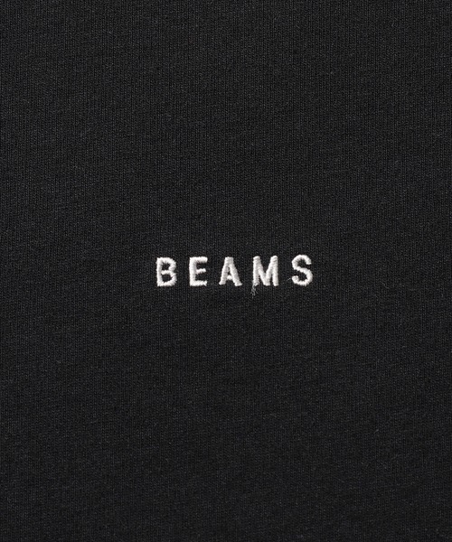 BEAMS(ビームス)の「BEAMS / ミニロゴ ロングスリーブ Tシャツ(Tシャツ/カットソー・メンズ・ホワイト/ブラック/グレー・SMALL/MEDIUM/LARGE/X-LARGE)」の9枚目の写真