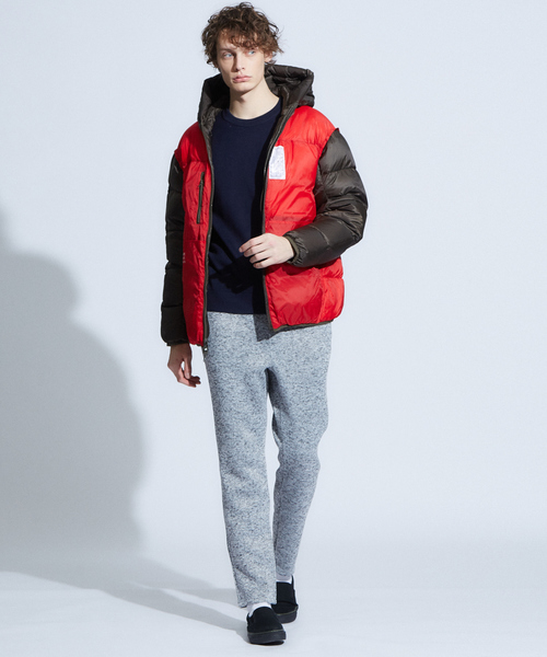 ABAHOUSE(アバハウス)の「【CEIZER×ABAHOUSE/別注】ロゴ刺繍ニット(ニット/セーター・メンズ・ネイビー/グレー/ダークオレンジ・44/46/48)」の14枚目の写真