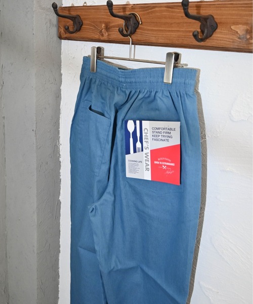 Anytime Songs（エニータイムソングス）の「シェフデニムパンツ（デニムパンツ・メンズ・ライトインディゴブルー/ワンウォッシュ・X-LARGE/MEDIUM/LARGE/SMALL）」の16枚目の写真