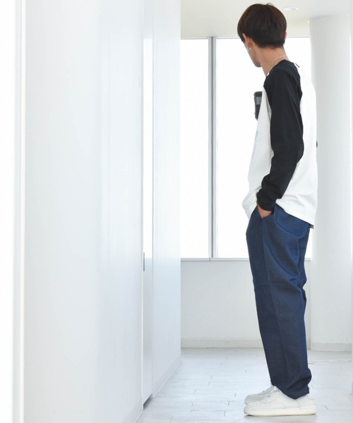 Anytime Songs（エニータイムソングス）の「シェフデニムパンツ（デニムパンツ・メンズ・ライトインディゴブルー/ワンウォッシュ・X-LARGE/MEDIUM/LARGE/SMALL）」の10枚目の写真