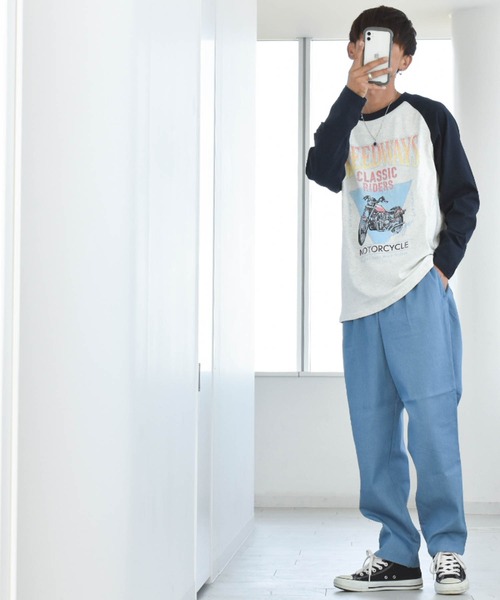Anytime Songs（エニータイムソングス）の「シェフデニムパンツ（デニムパンツ・メンズ・ライトインディゴブルー/ワンウォッシュ・X-LARGE/MEDIUM/LARGE/SMALL）」の3枚目の写真