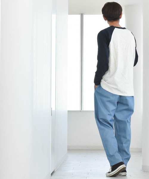 Anytime Songs（エニータイムソングス）の「シェフデニムパンツ（デニムパンツ・メンズ・ライトインディゴブルー/ワンウォッシュ・X-LARGE/MEDIUM/LARGE/SMALL）」の5枚目の写真