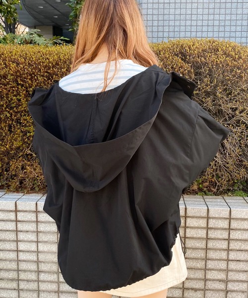 apres jour（アプレジュール）の「袖デザインマウンパ【ZOZOTOWN限定アイテム】（ブルゾン・レディース・ブラック/サックスブルー/ピンクベージュ/ライトベージュ・フリー）」の19枚目の写真