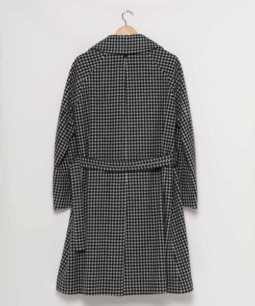 HEVO（イーヴォ）の「【hevo】 タイロッケンコート（ステンカラーコート・メンズ・ブラック系その他・48）」の2枚目の写真