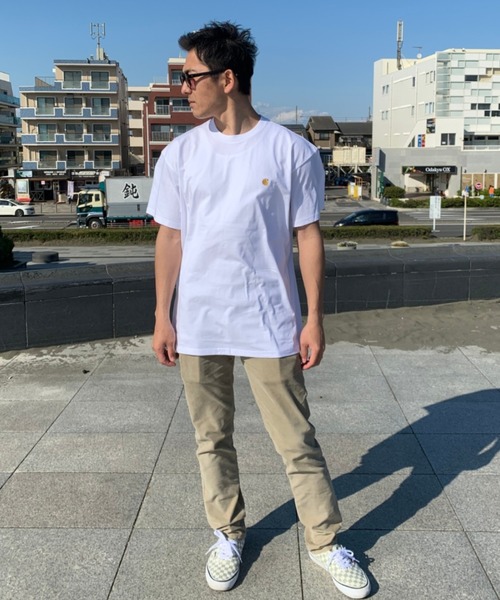 Carhartt（カーハート）の「カーハート I026391029020S 半袖Tシャツ（Tシャツ/カットソー・メンズ・ホワイト・M/L）」の4枚目の写真