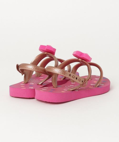 havaianas（ハワイアナス）の「【havaianas】ハワイアナス　KIDS JOY POP　ビーチサンダル/ビーサン（ビーチサンダル・キッズ・ピンク/ブラック・18-18.5cm/16.5-17cm/19.5-20cm）」の4枚目の写真