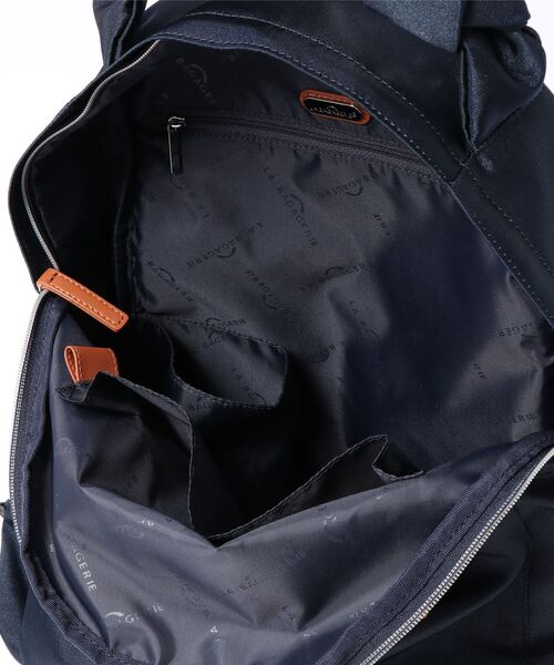 LA BAGAGERIE（ラバガジェリー）の「【復刻リニューアル】リボン持ち手リュックサック（バックパック/リュック・レディース・ブラック/グレー/ベージュ/ネイビー/シルバー・FREE）」の10枚目の写真