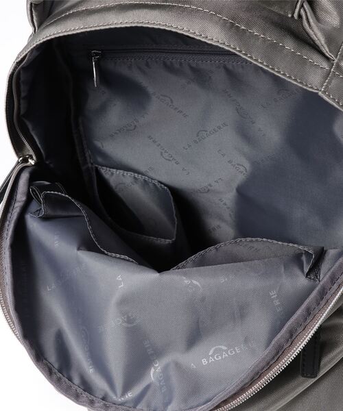 LA BAGAGERIE（ラバガジェリー）の「【復刻リニューアル】リボン持ち手リュックサック（バックパック/リュック・レディース・ブラック/グレー/ベージュ/ネイビー/シルバー・FREE）」の9枚目の写真