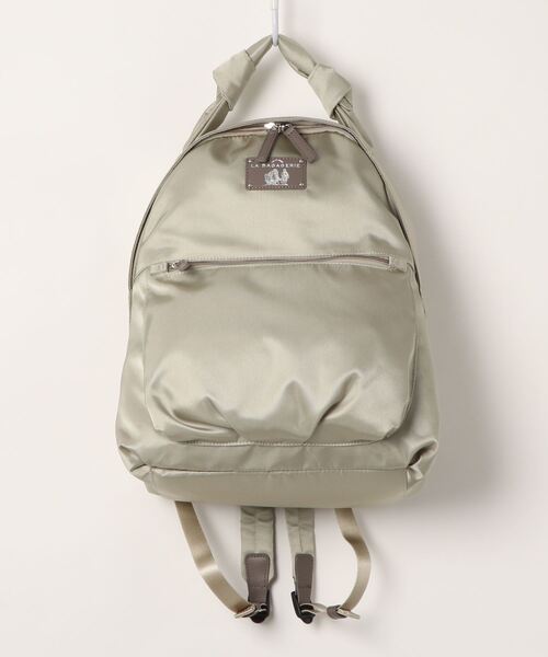 LA BAGAGERIE（ラバガジェリー）の「【復刻リニューアル】リボン持ち手リュックサック（バックパック/リュック・レディース・ブラック/グレー/ベージュ/ネイビー/シルバー・FREE）」の15枚目の写真