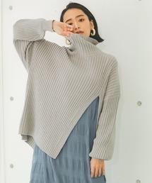 titivate | 【近藤千尋さんコラボ】ｽﾘｯﾄﾃﾞｻﾞｲﾝﾆｯﾄ(ニット/セーター)