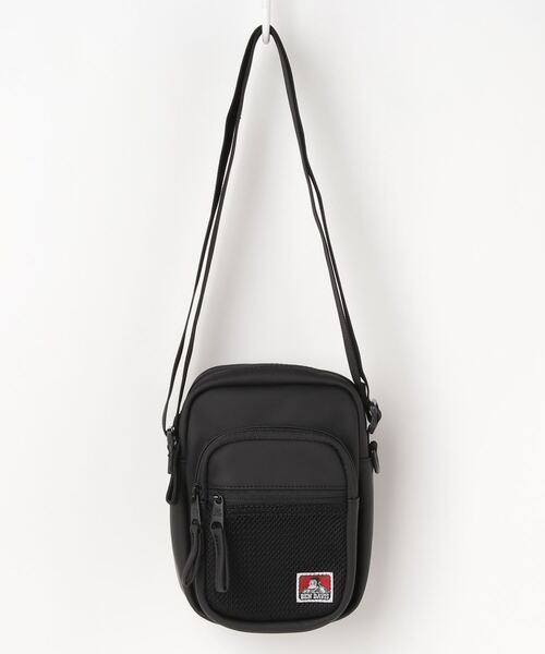 BEN DAVIS（ベンデイビス）の「《BEN DAVIS》MESH CROSS BAG（ショルダーバッグ・メンズ・ブラック/カモフラージュ/ブラック系その他/ブラック系その他2・FREE）」の10枚目の写真