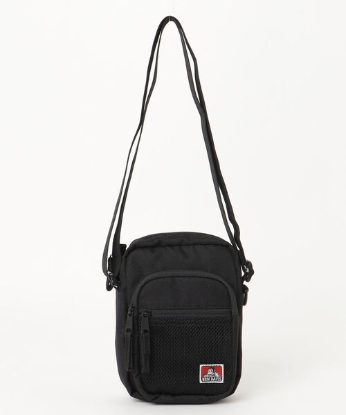 BEN DAVIS（ベンデイビス）の「《BEN DAVIS》MESH CROSS BAG（ショルダーバッグ・メンズ・ブラック/カモフラージュ/ブラック系その他/ブラック系その他2・FREE）」の9枚目の写真