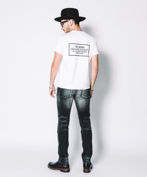 CRIMIE(クライミー)の「SHORT SLEEVE BOX LOGO POCKET T SHIRT(Tシャツ/カットソー・メンズ・ホワイト/ブラック・S/M/L/XL/XXL)」の13枚目の写真
