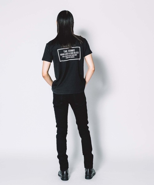 CRIMIE(クライミー)の「SHORT SLEEVE BOX LOGO POCKET T SHIRT(Tシャツ/カットソー・メンズ・ホワイト/ブラック・S/M/L/XL/XXL)」の11枚目の写真
