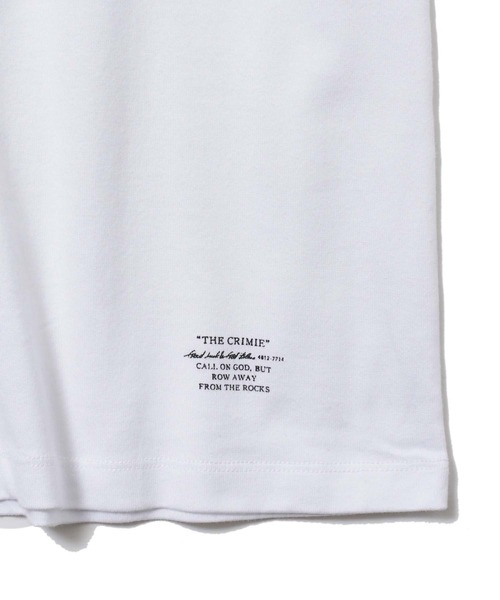 CRIMIE(クライミー)の「SHORT SLEEVE BOX LOGO POCKET T SHIRT(Tシャツ/カットソー・メンズ・ホワイト/ブラック・S/M/L/XL/XXL)」の19枚目の写真
